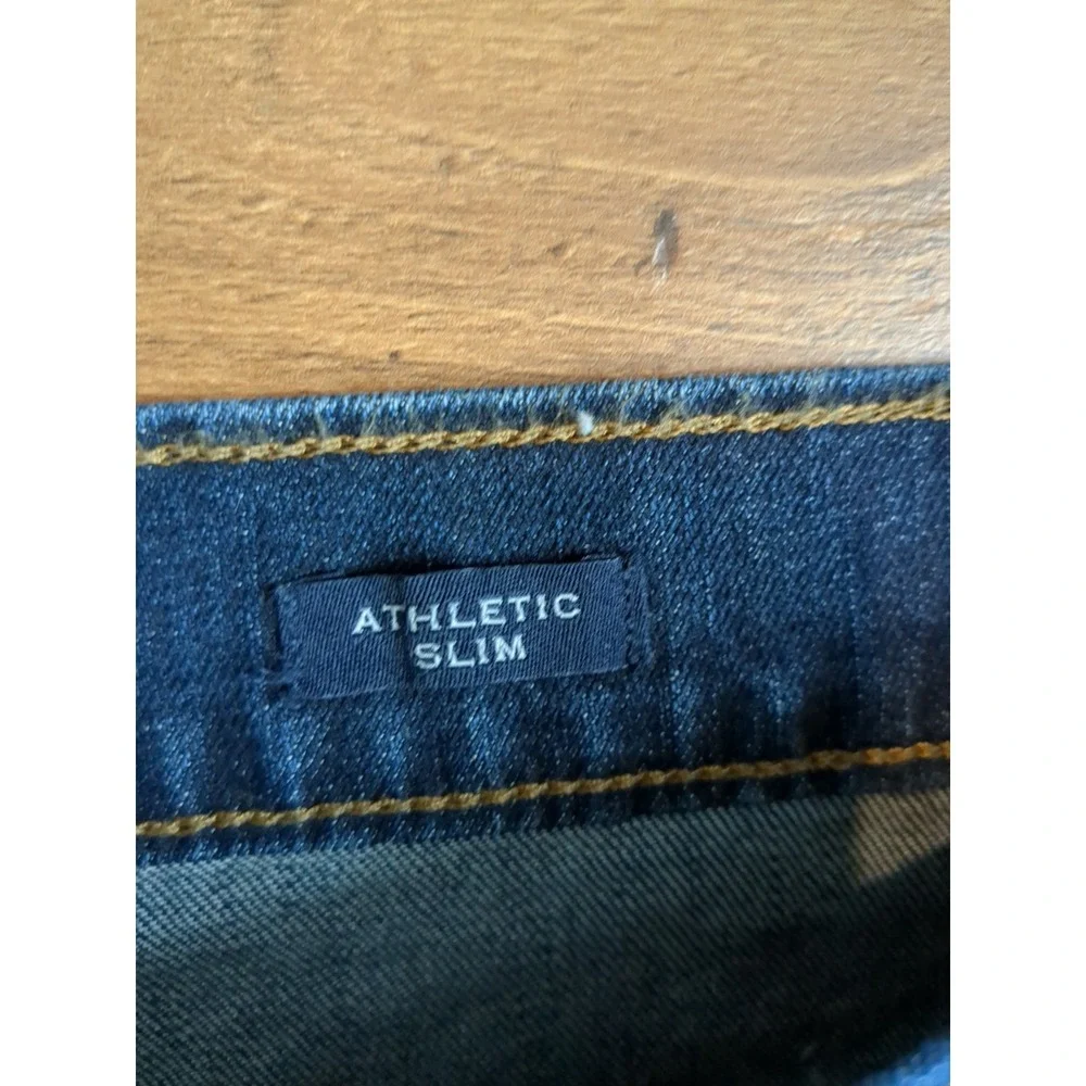 J. Crew Mens 36x32 Athletic‎ Slim Fit Medium Wash Jeans